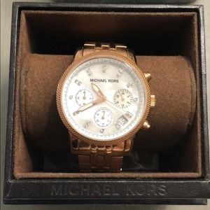 Michael Kors Rose Gold Watch